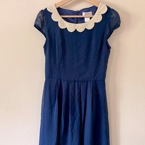 Navy blue dress